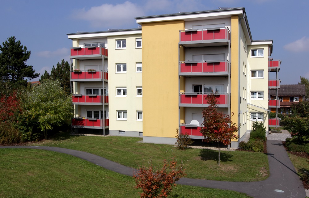 Buchen: 3-Zimmer-Wohnung mit Balkon in energetisch vollsaniertem Gebäude